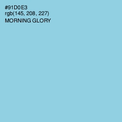 #91D0E3 - Morning Glory Color Image